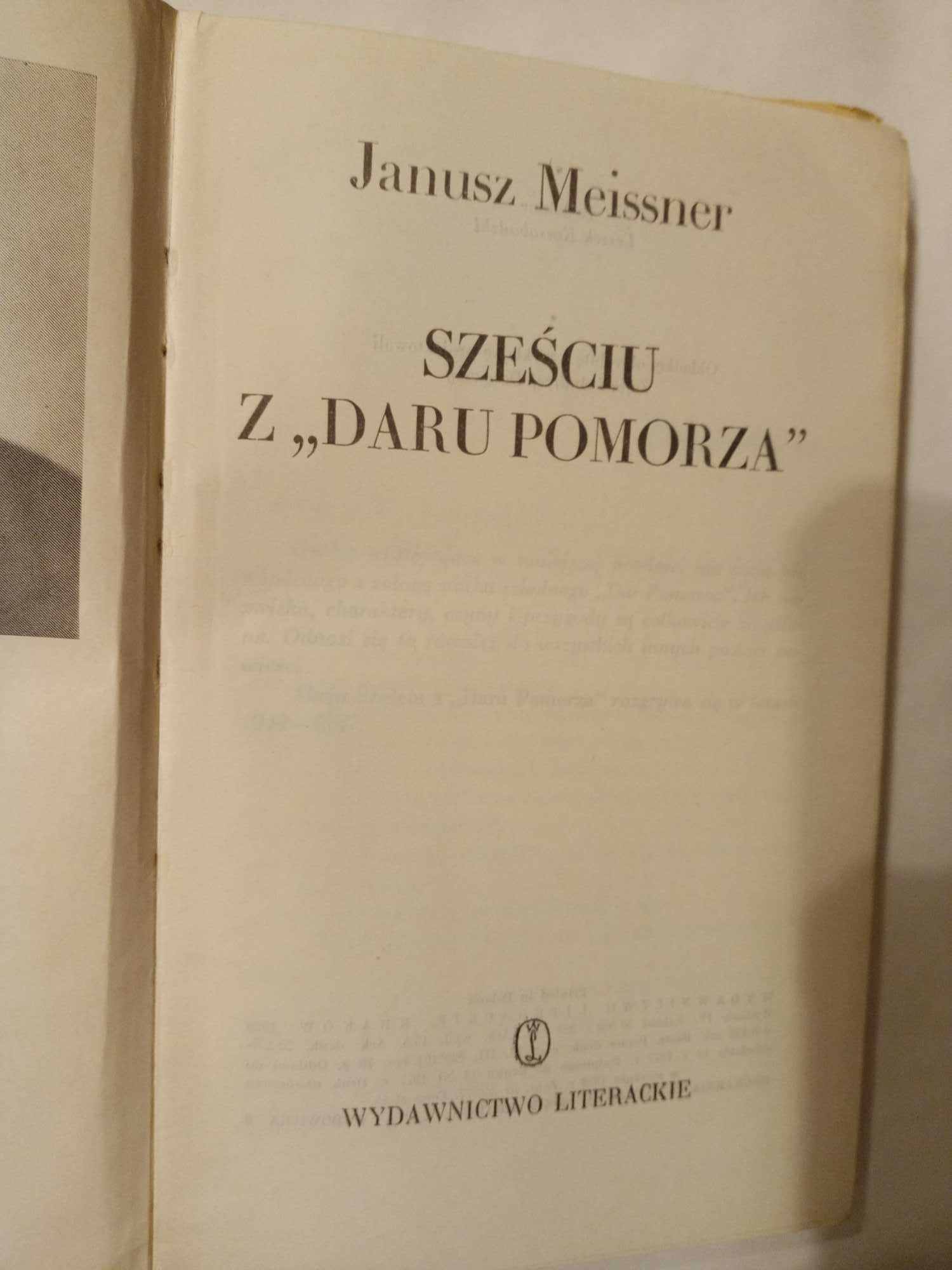 Janusz Meisner- literatura przygodowa dla młodzieży 1978 4 pozycje