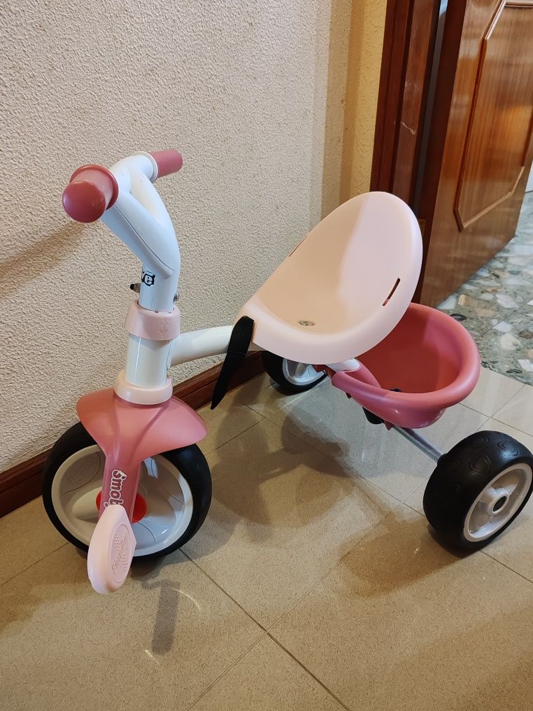 Triciclo Smoby Rosa