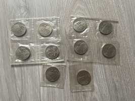 9 monet 5 rubli Sobór Uspieński w Moskwie 1990