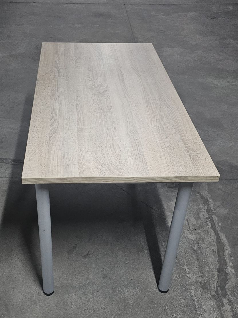 Duże biurko 70x140 blat 3cm metalowa konstrukcja
