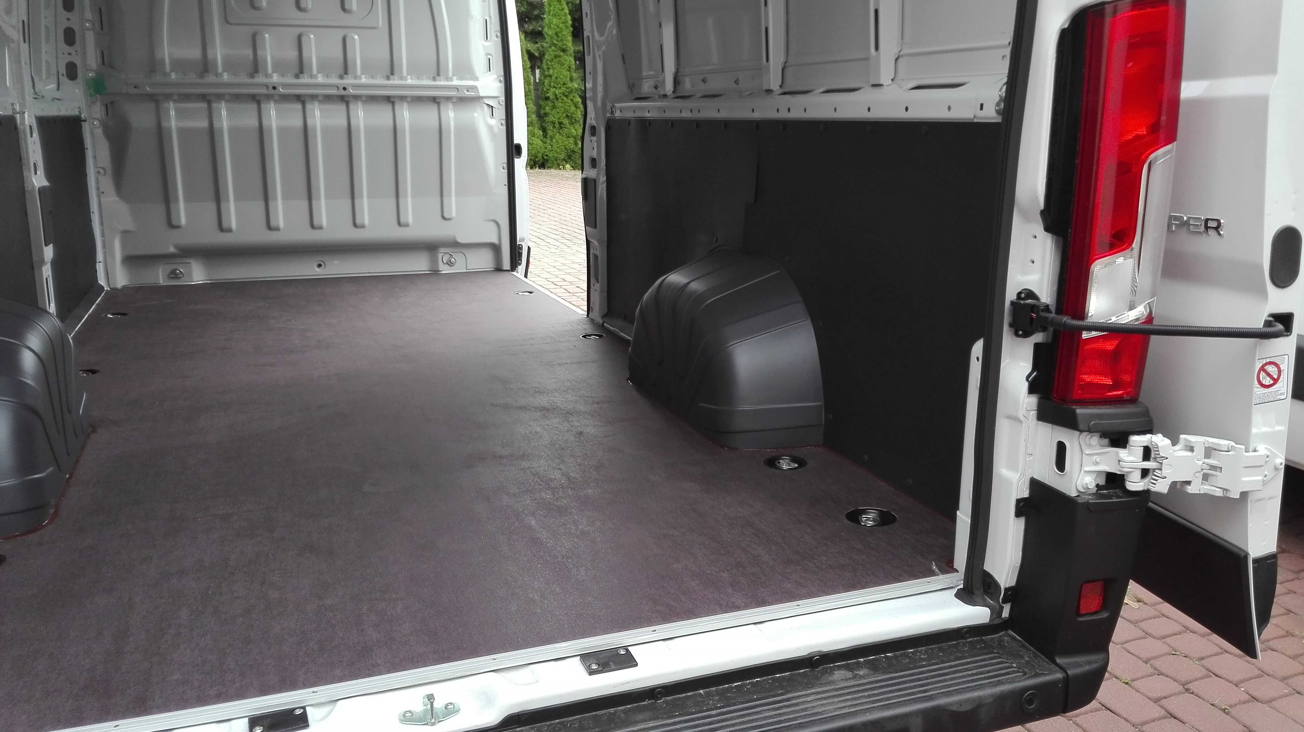 FIAT DUCATO L3 zabudowa ze sklejki - Podłoga