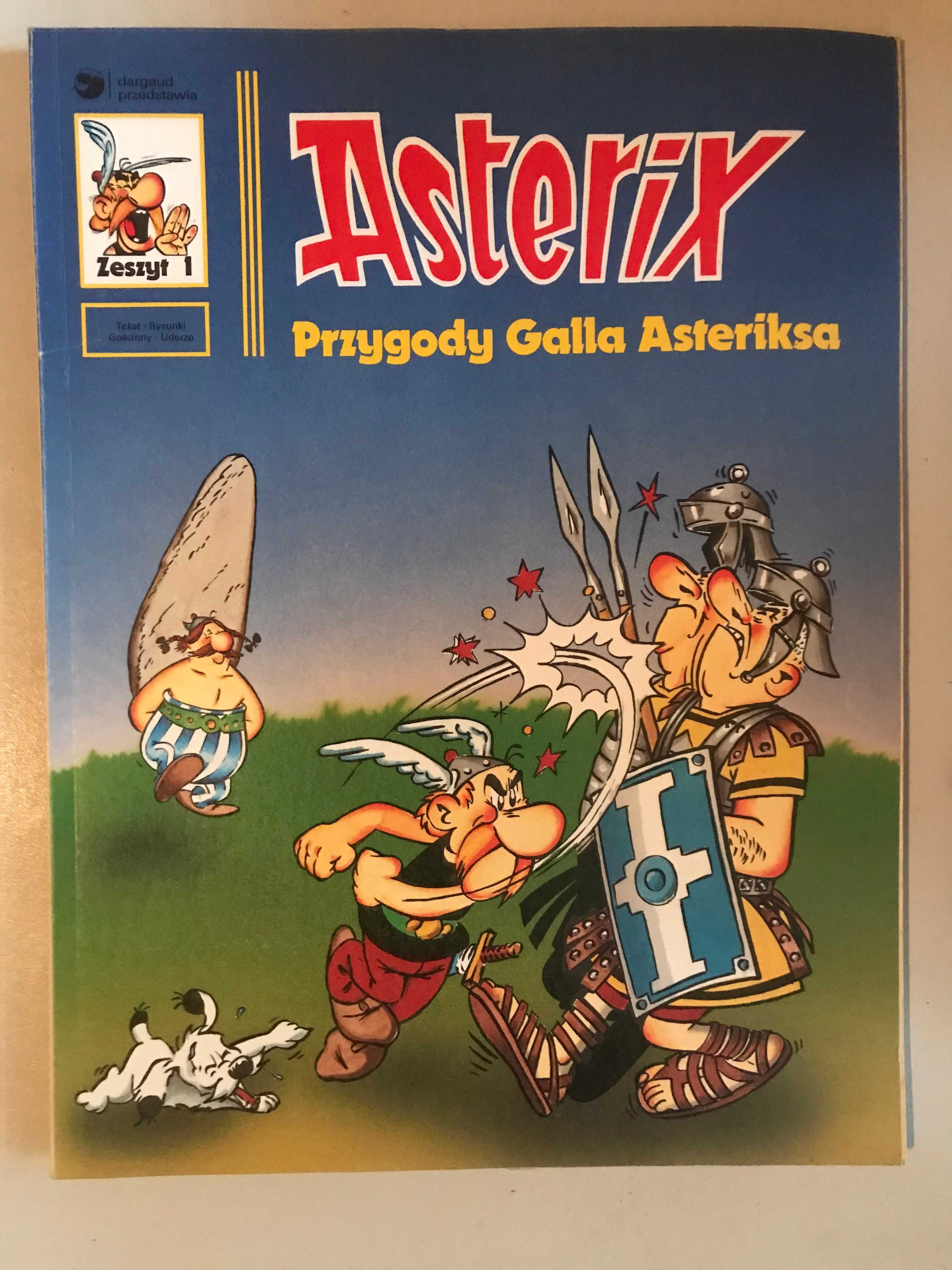 Komiks Asterix i Obelix. Zeszyt 1. Przygody Galla Asteriksa.