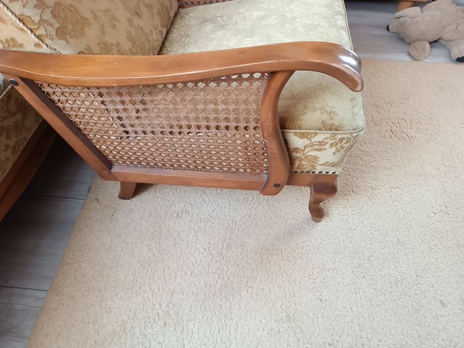 Sofa i fotel styl Chippendale