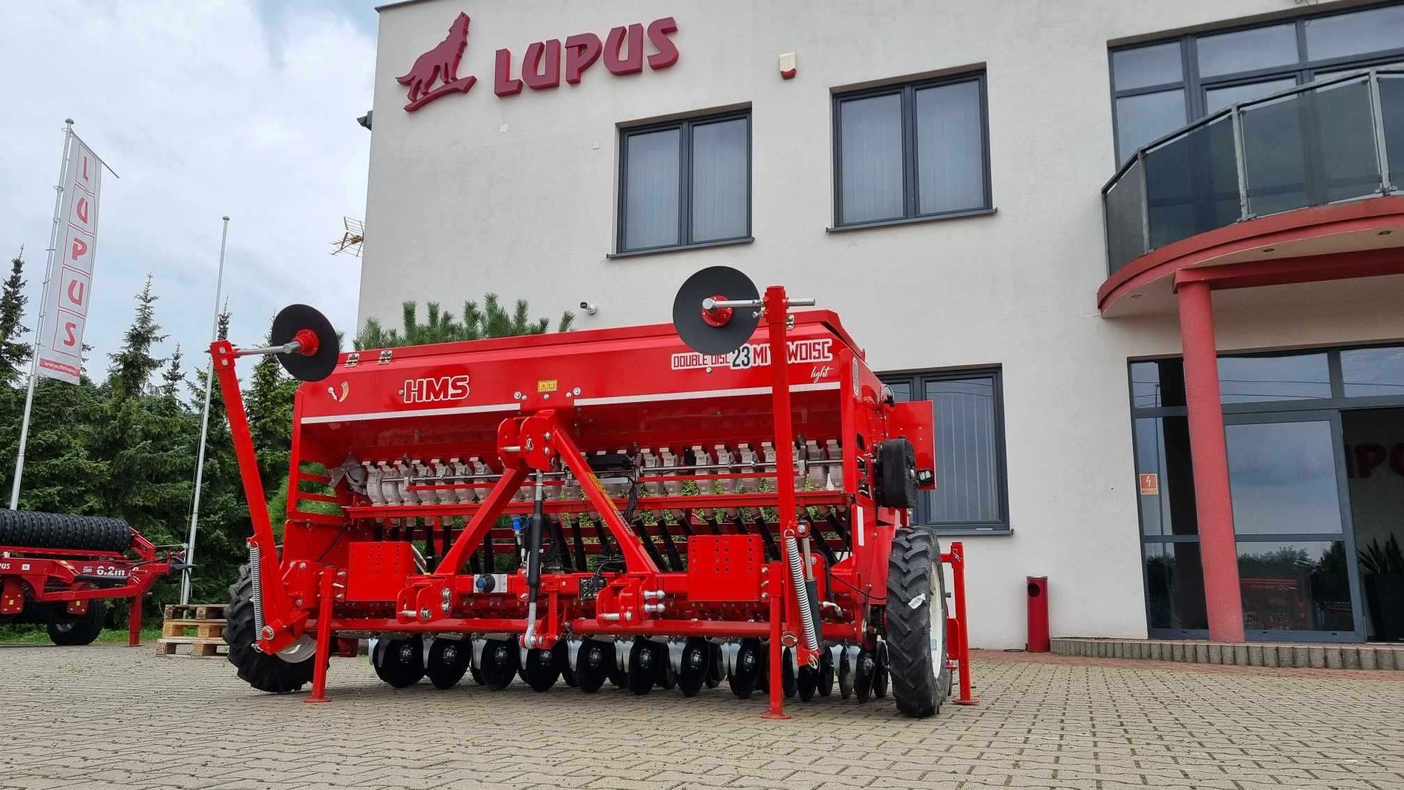 Siewnik do zboża 2 talerzowy 3m dwutalerzowy HMS Agro-Masz z komp.