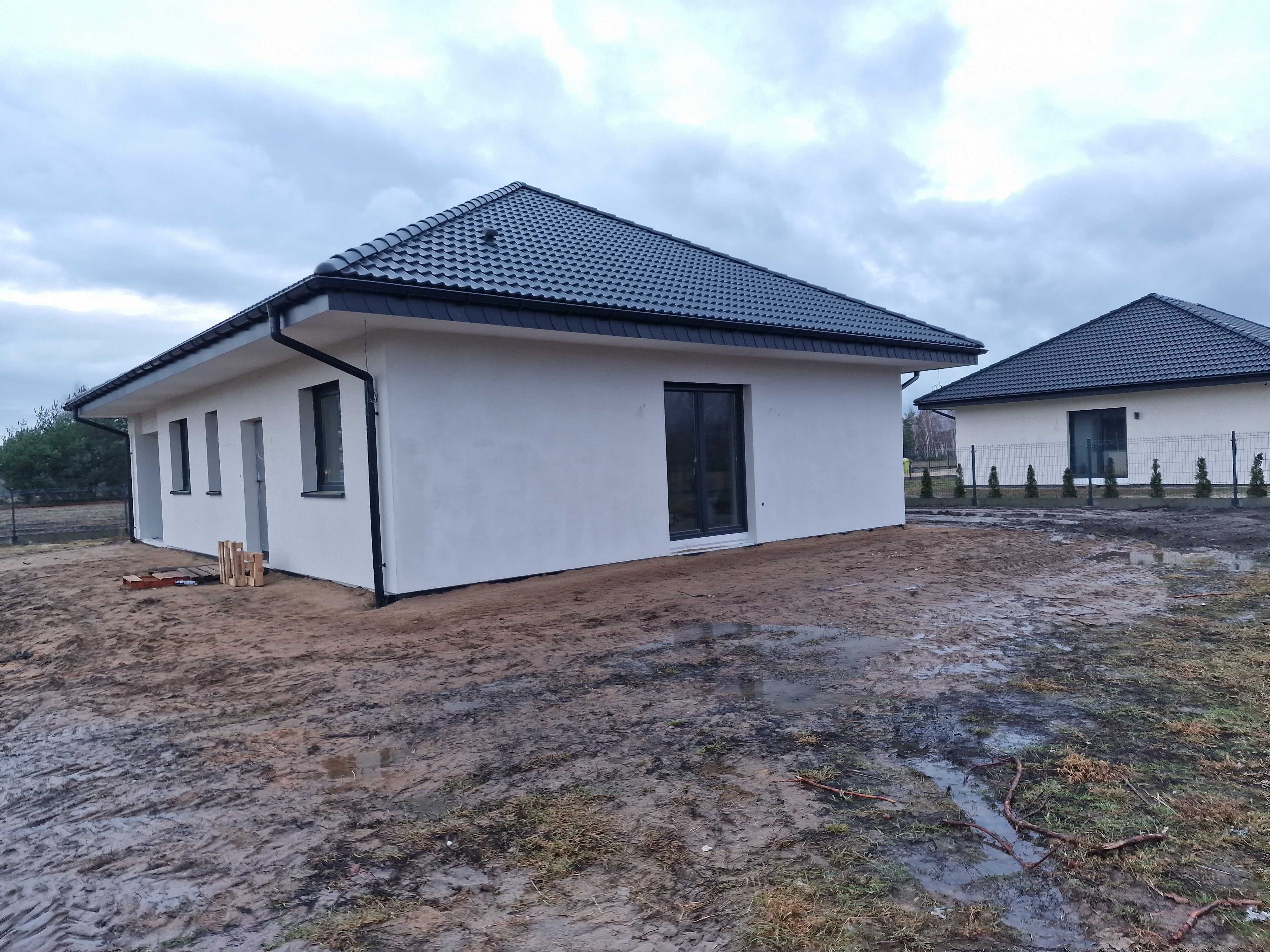 Dom w cenie Mieszkania  111m2  z  garażem, Łęki Małe , pompa ciepła