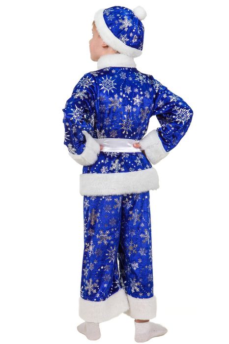 Костюм «МОРОЗКО-НОВОРІЧНИЙ» 4 предмети Синій