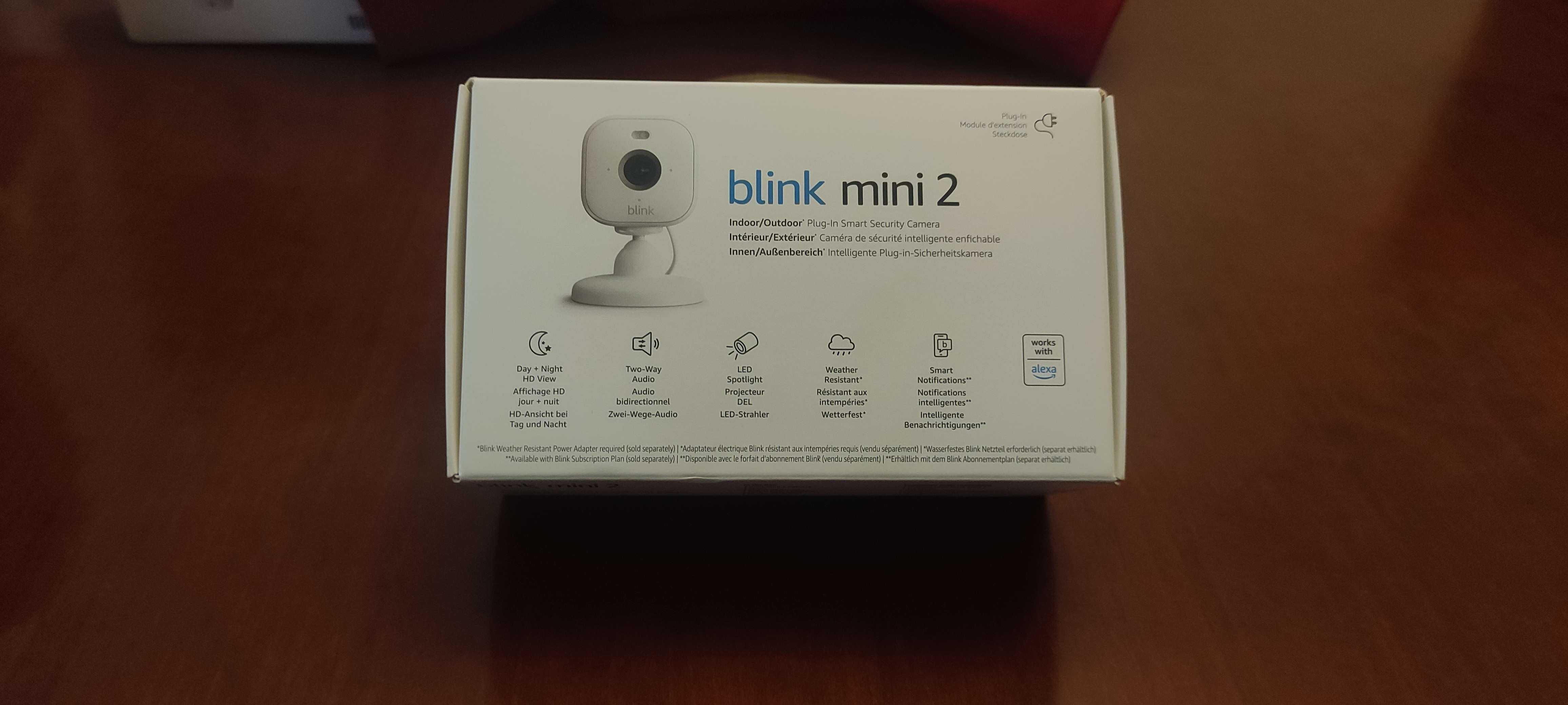 Nova Blink Mini 2 – Câmara de Segurança com Visão Noturna