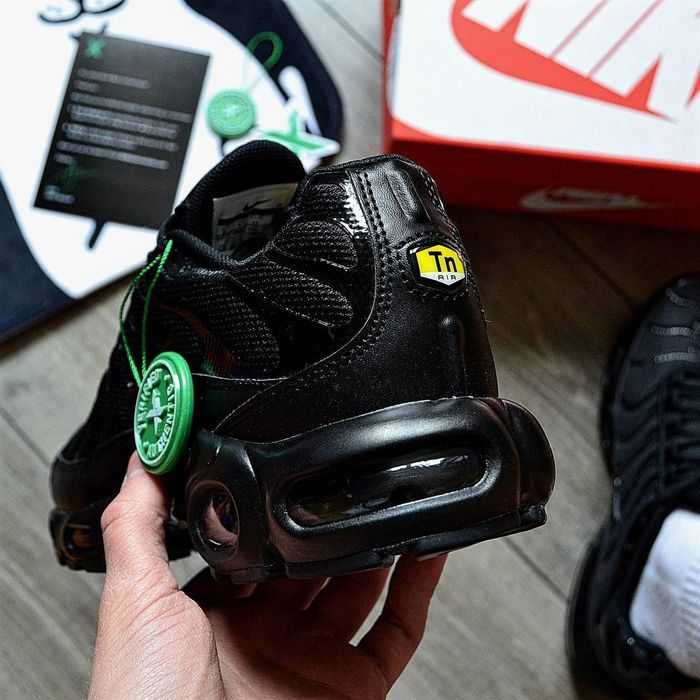 Кросівки жіночі Nike Air Max Plus TN Full Black Найк Аір Макс ТН