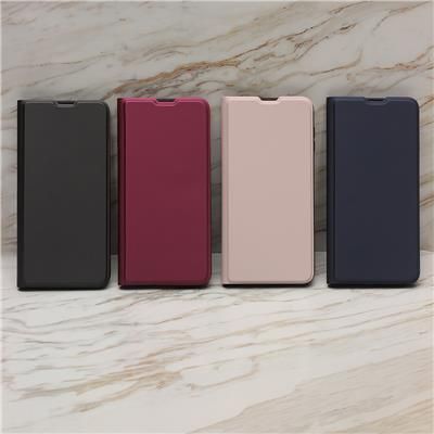 Etui Smart Samsung Galaxy A15 4G A15 5G burgundowe