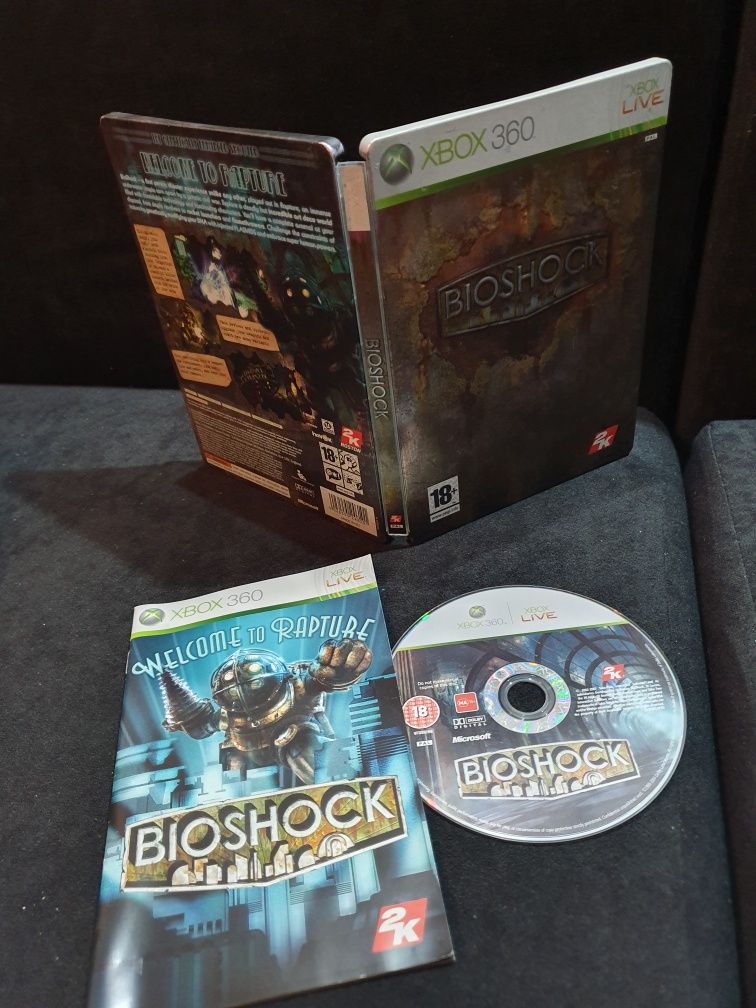 Gra gry xbox 360 one Bioshock steelbook unikat limited Edition