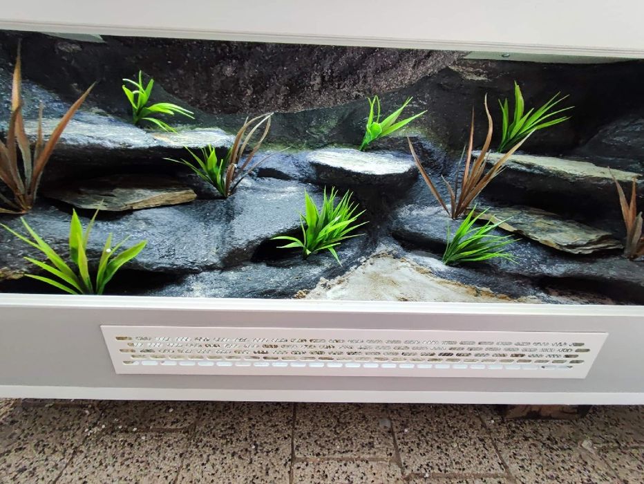 Terrarium 100x40x40 z płyty meblowej gekon agama jaszczurka KOŚCIAN