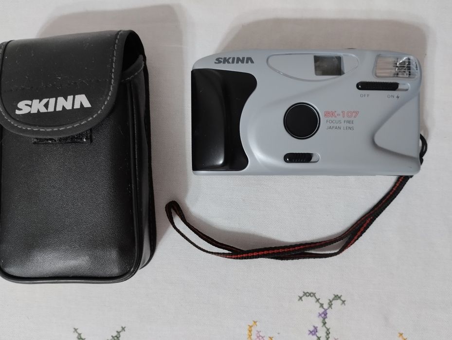 Фотоапарат плівковий мильниця SK Skina 107 Японський зі спалахом