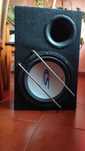 Sistema de som para carro- amplificador e subwoofer