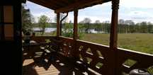 Mazury, sielski domek Zielony Zakątek Martiany, jezioro Wersminia
