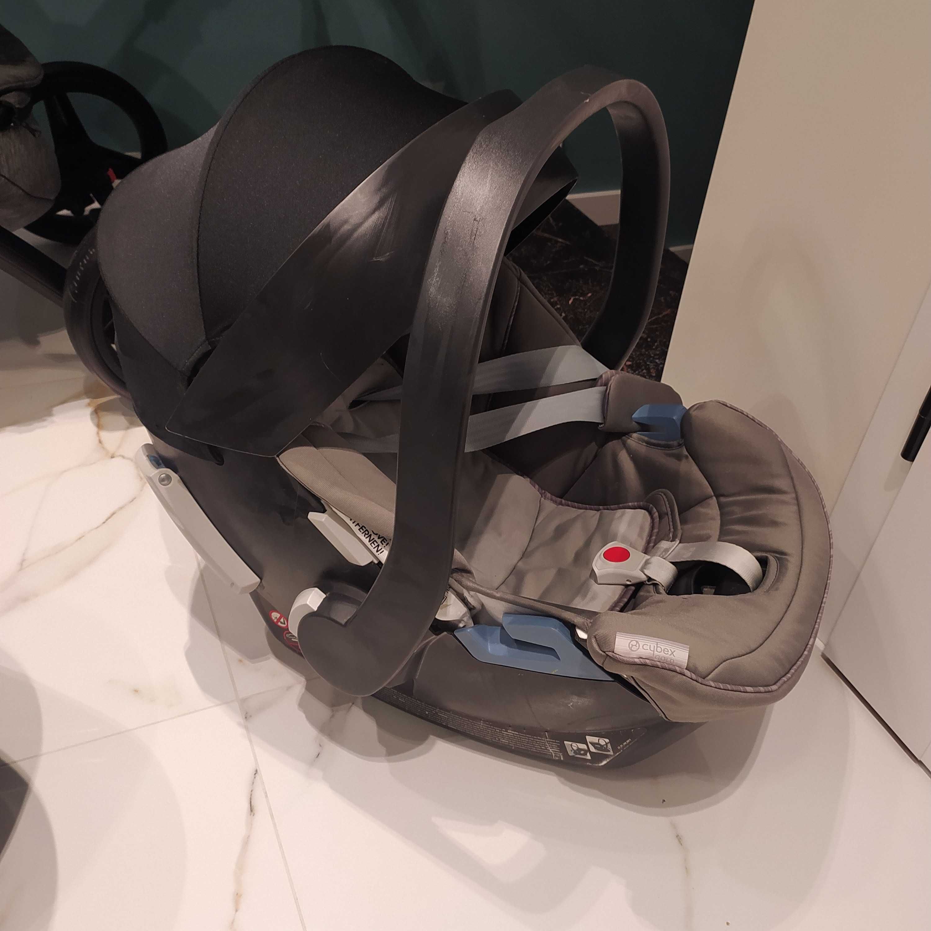 Wózek Adamex i nosidełko cybex