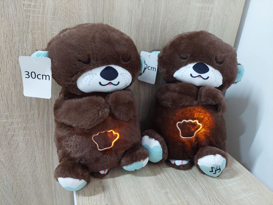 Мішка дихаючий, що світиться і грають мелодії