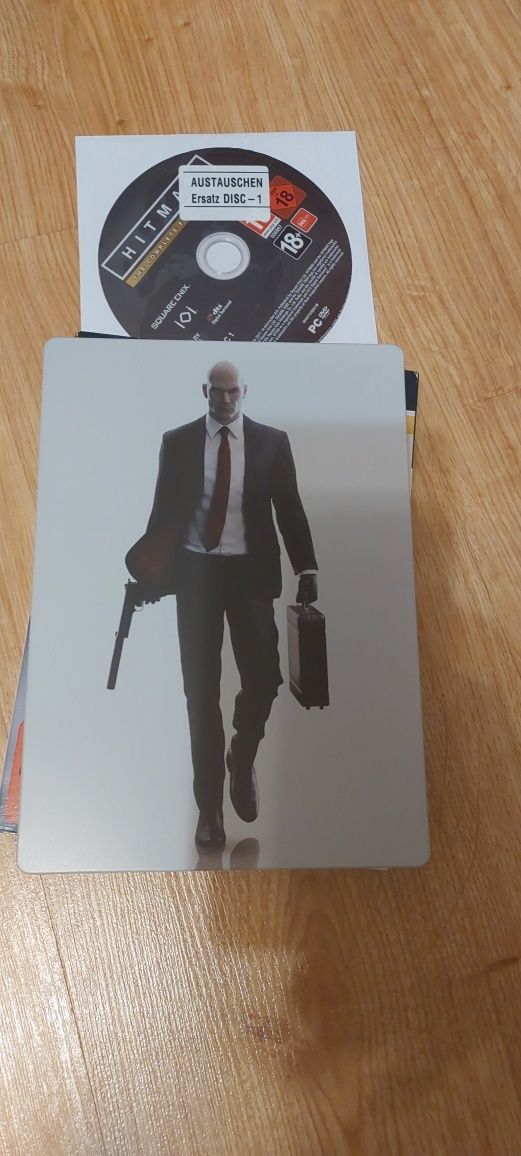 Hitman steelbook edition gra pc kolekcjonerska kolekcja