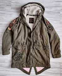 SuperDry kurtka military khaki us army M okazja Super Dry parka męska