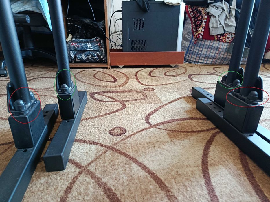 Напольные брусья (Хайлетсы)