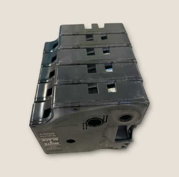 Taśma do DYMO D1 12mm/7m czarna/biały- 5x