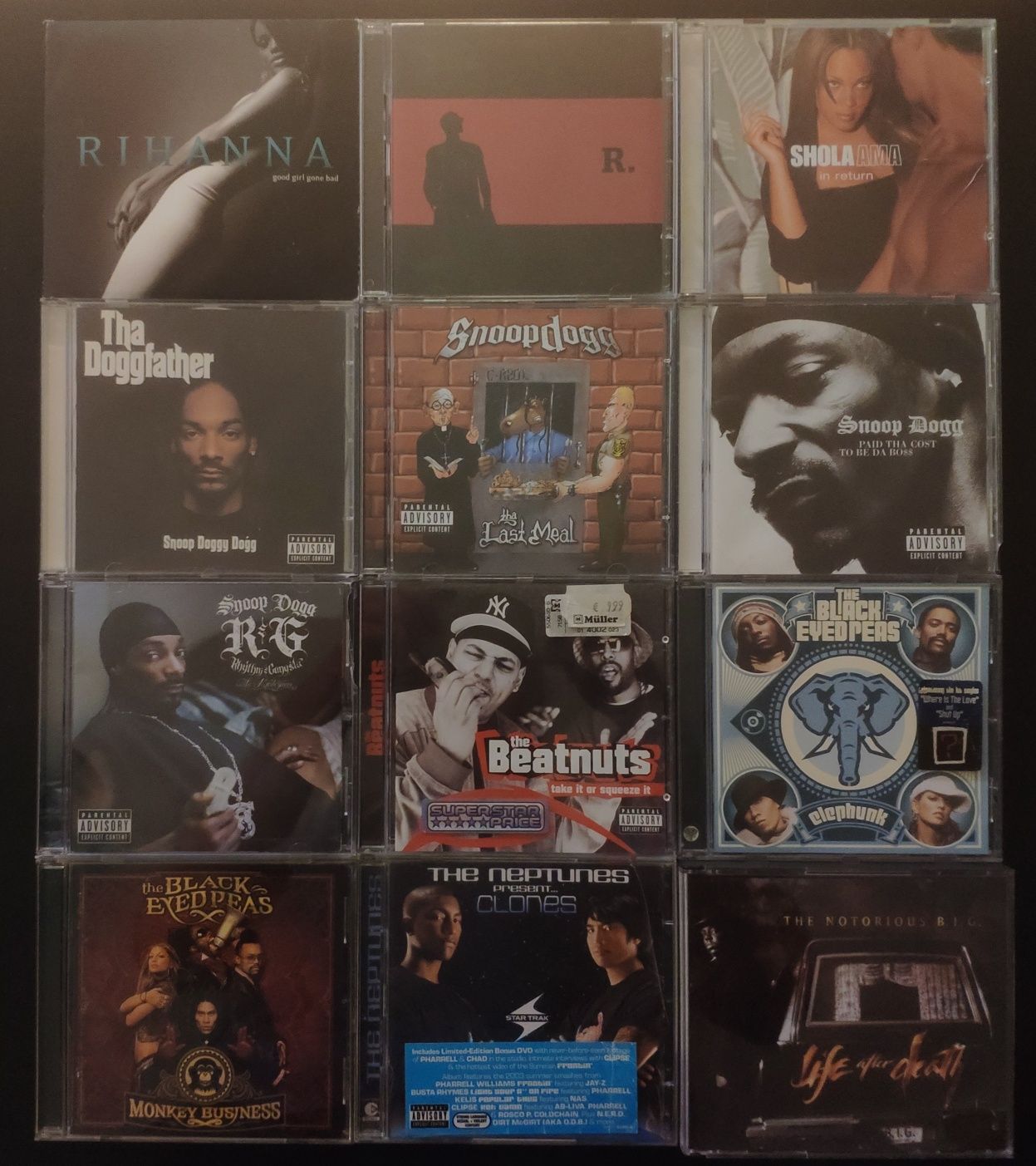 Lote CD's Hip-Hop / RN'B