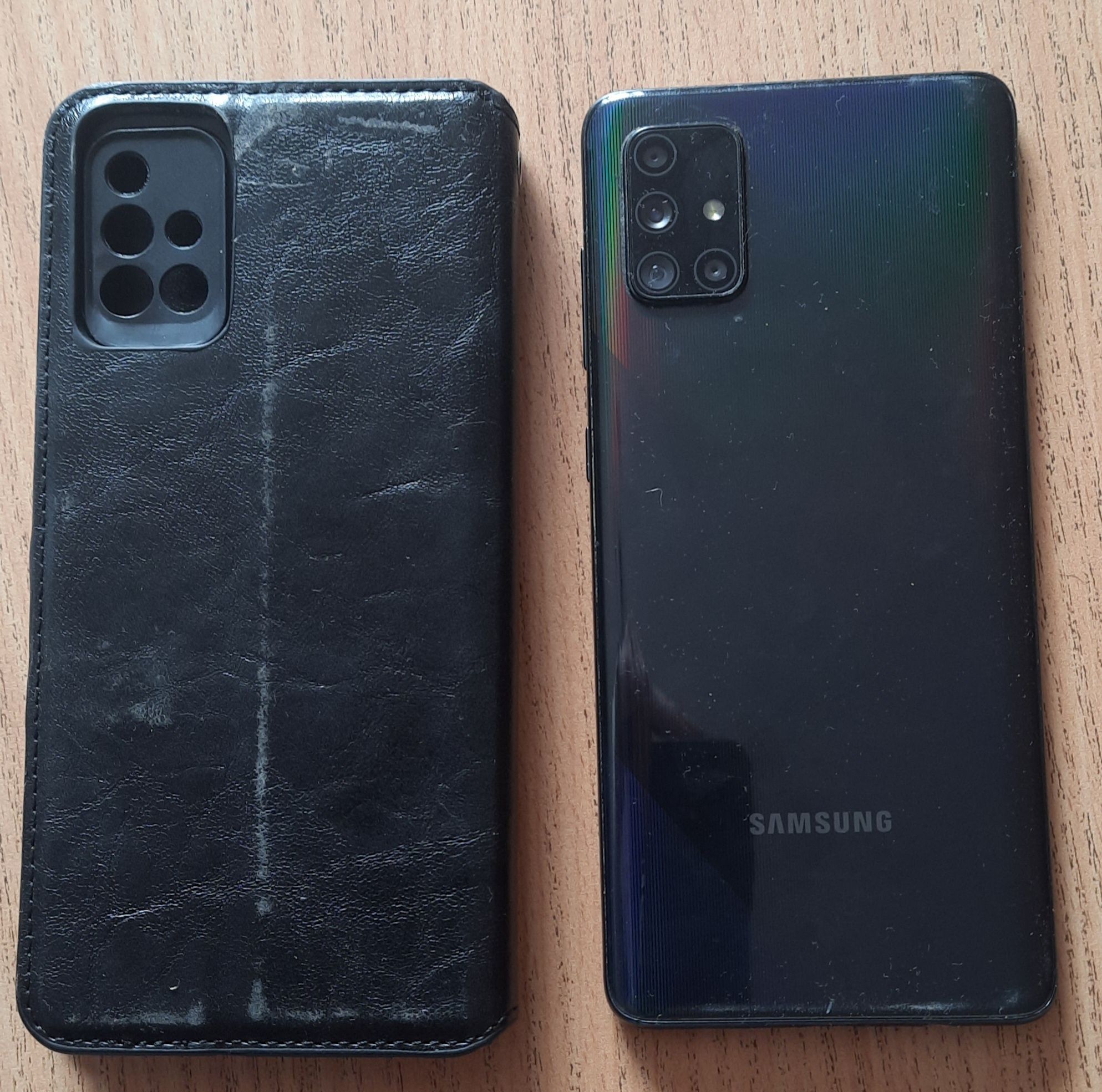 Samsung A71 6/128GB +etui zamykane + ładowarka z kablem USB-C
