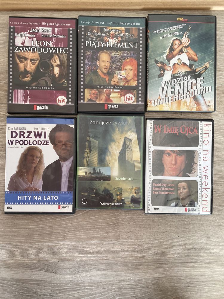Filmy DVD różne - 6 płyt