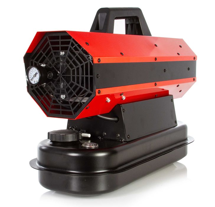 Nagrzewnica olejowa dmuchawa spalinowa termostat 30kW piecyk grzejnik