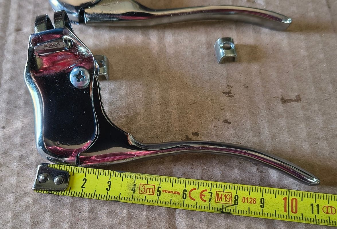 Manetes cromadas recuperadas bicicleta criança Órbita,Vilar,confersil
