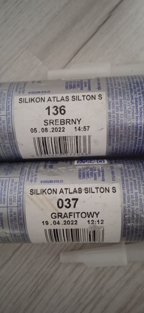 Atlas silikon sanitarny  SILTON S