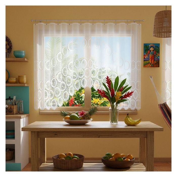 Firanka Damira 260 x 120 cm DomoweTekstylia | WN46D3 120