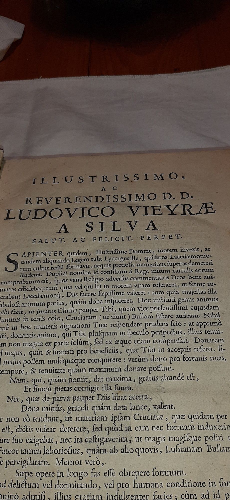 Antigo Livro  Religioso  do Ano 1691  Com Mais de 300 An