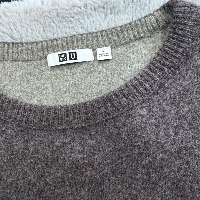 Светр светер uniqlo вовна шерсть чоловічий м-л