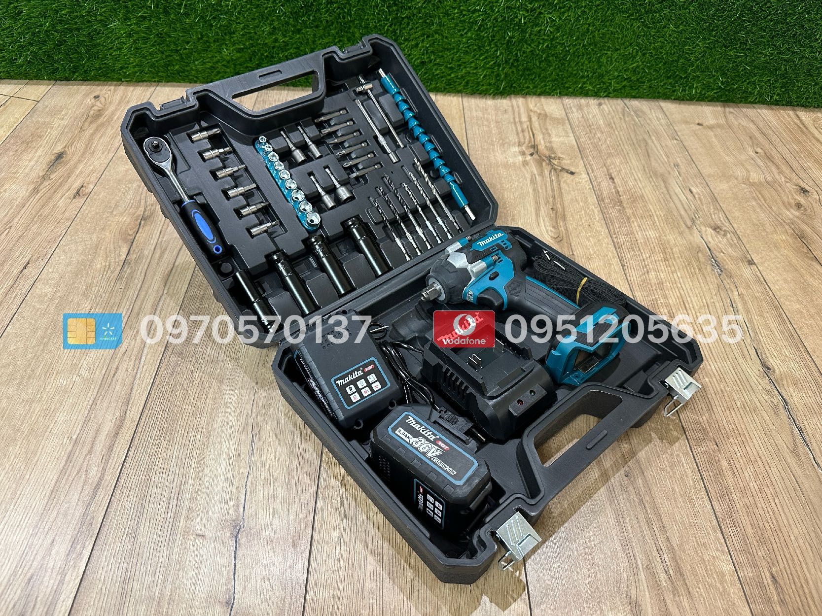 Акумуляторний Гайковерт Makita DTW500BL 36V 8Ah Крутний момент 500 Нм