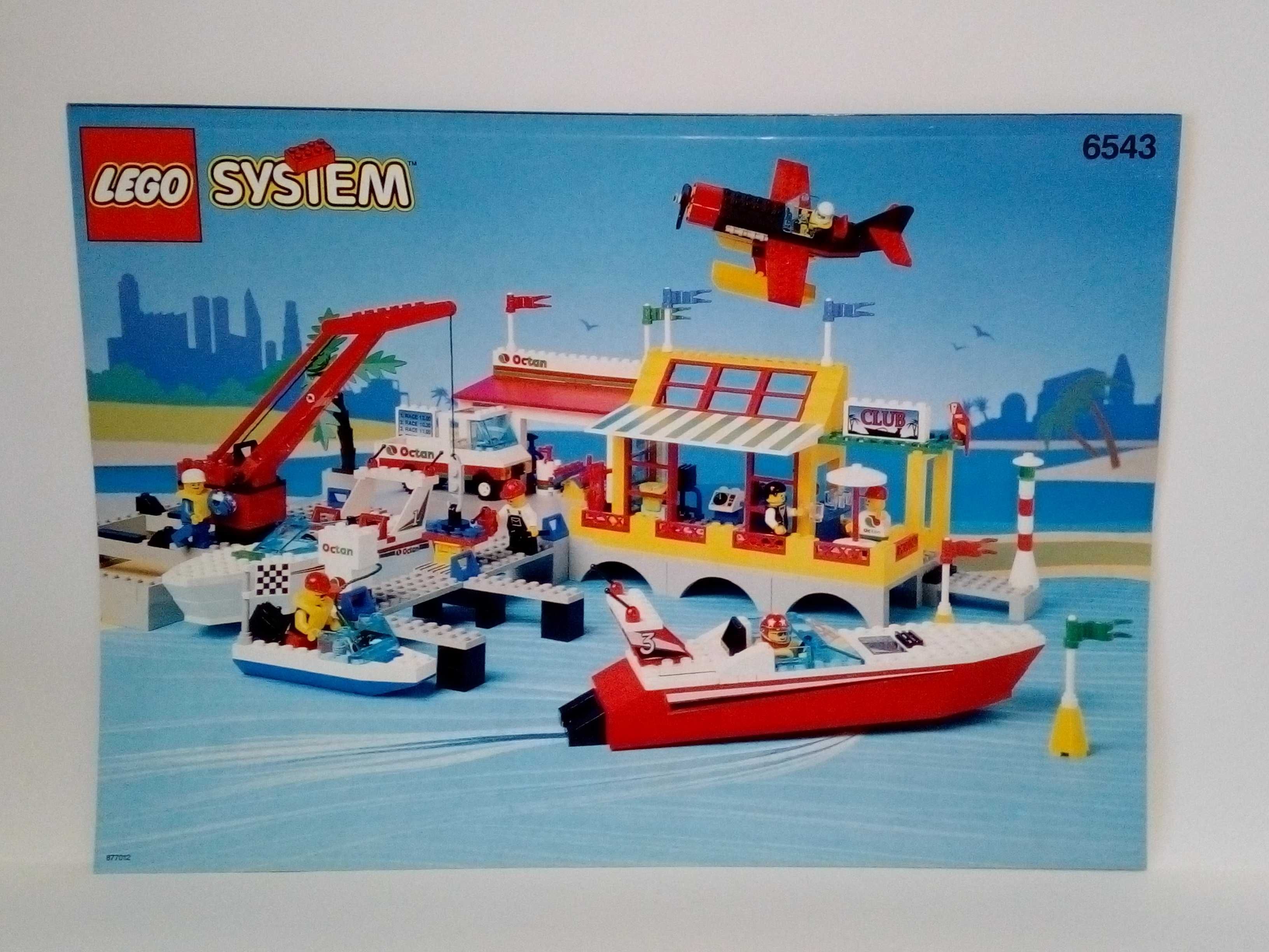 Lego manuais de construção como novos