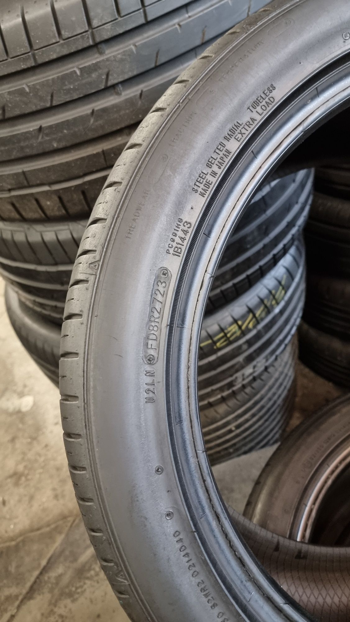 Шини Літні 245х45хR19 Falken Azenis FK510 / 2 Шт 90% Протектор