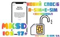 Разблокировка R-SIM-Р-СІМ-MKSD-iPhone-eSIM-QPE-IOS17+
