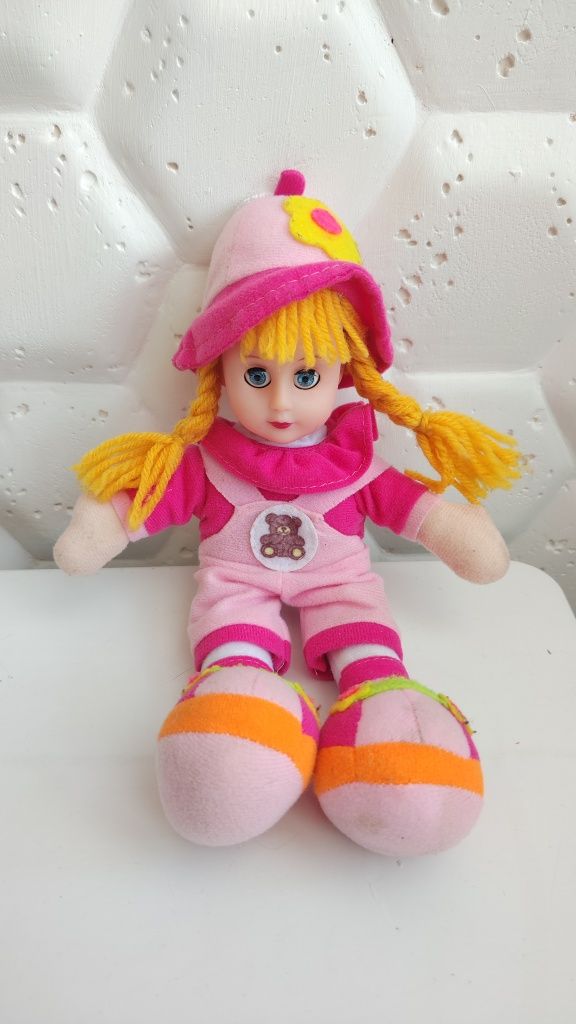 Кукла говорящая мягкая игрушка
