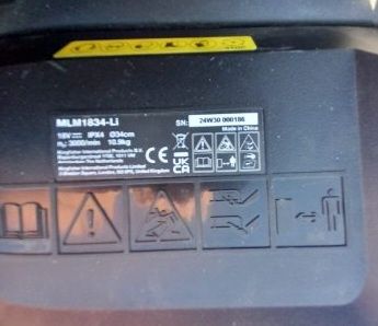 Kosiarka akumulatorowa Macallister 34 cm 18V 5Ah