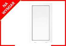 Okno PCV Plastikowe Uchylne inwentarskie Gospodarcze EKO 50x90 cm