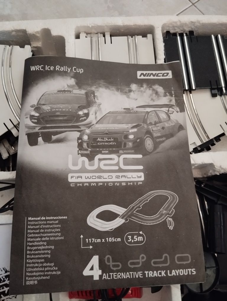 Pista carros elétricos WRC