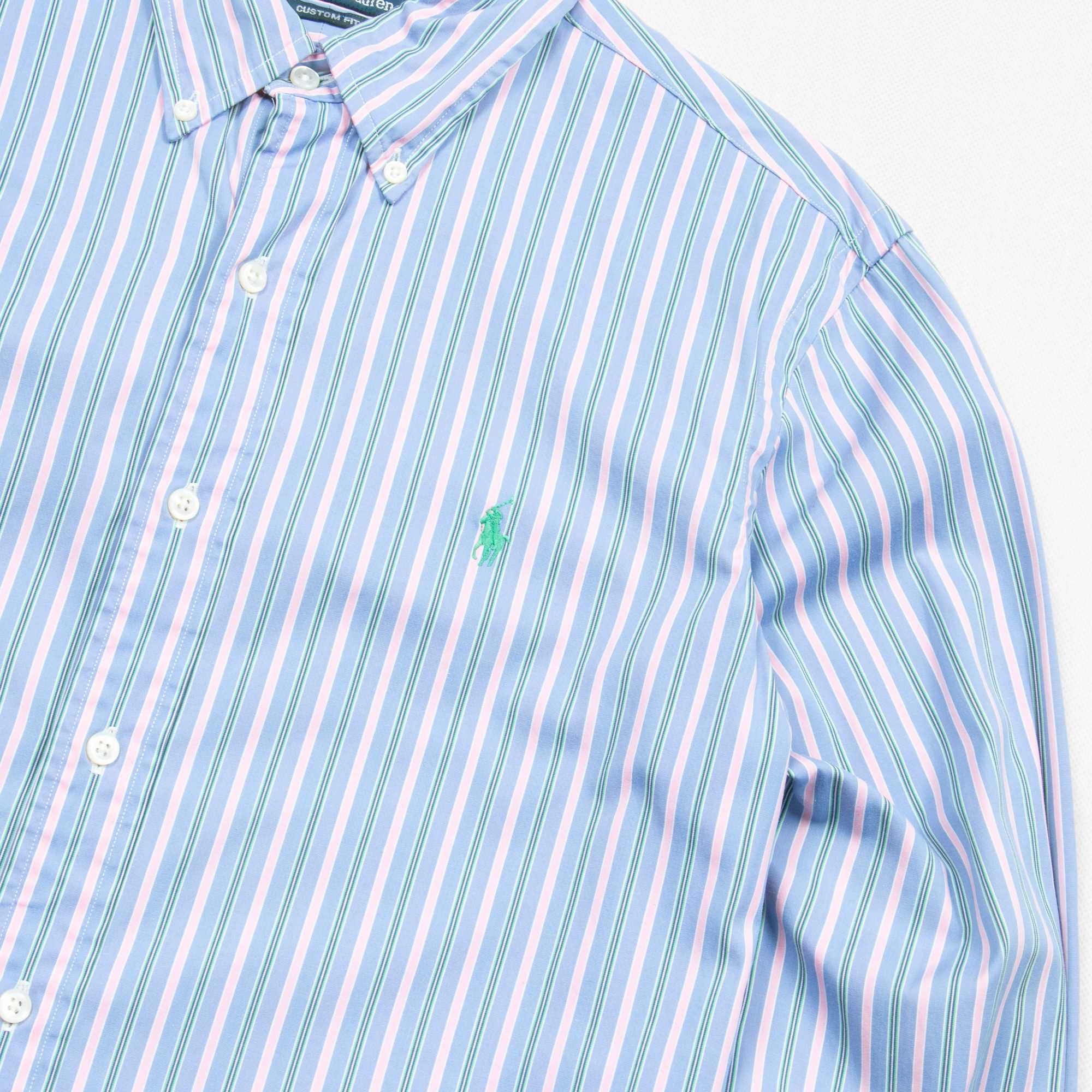 Ralph Lauren striped shirt koszula w paski M