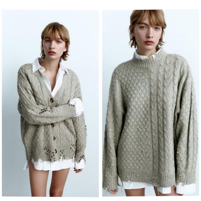 Кардиган та светр жіночий Зара Zara М