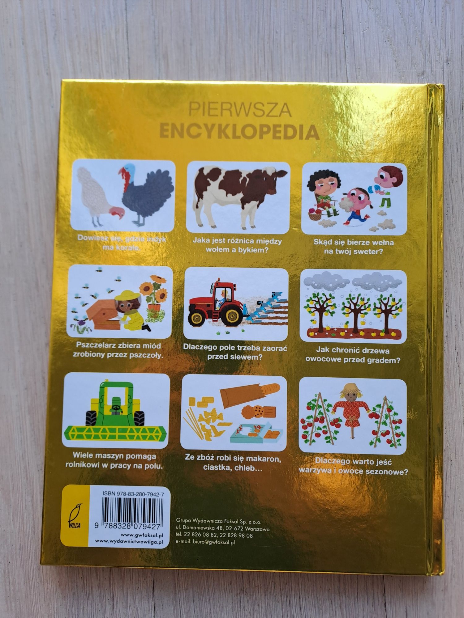 Moja pierwsza encyklopedia Na wsi książka obrazkowa