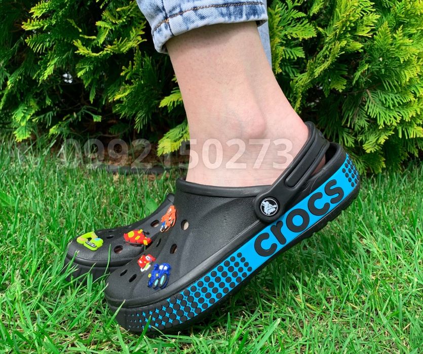 Crocs bayaband LOGO motion Стильные кроксы баябэнд лого!