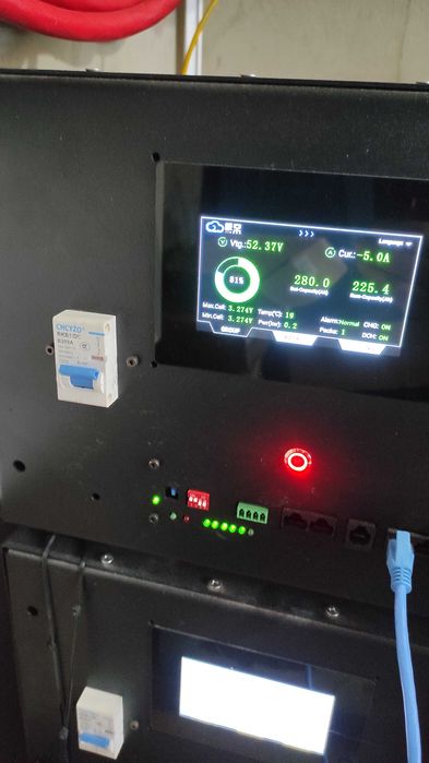 Акумуляторна збірка LiFePO4 48в 14.4 кВт Акумулятор батарея EVE 280 Аг