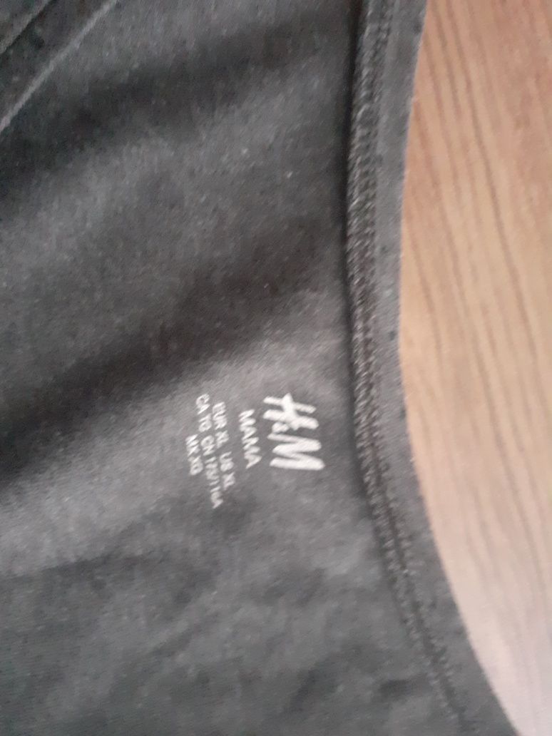 Paka ubrań ciazowych roz XL h&m jeansy bluzka koszula tunika