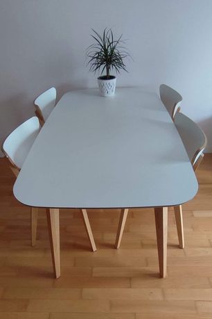 Stół + 4 Krzesła Nordmyra