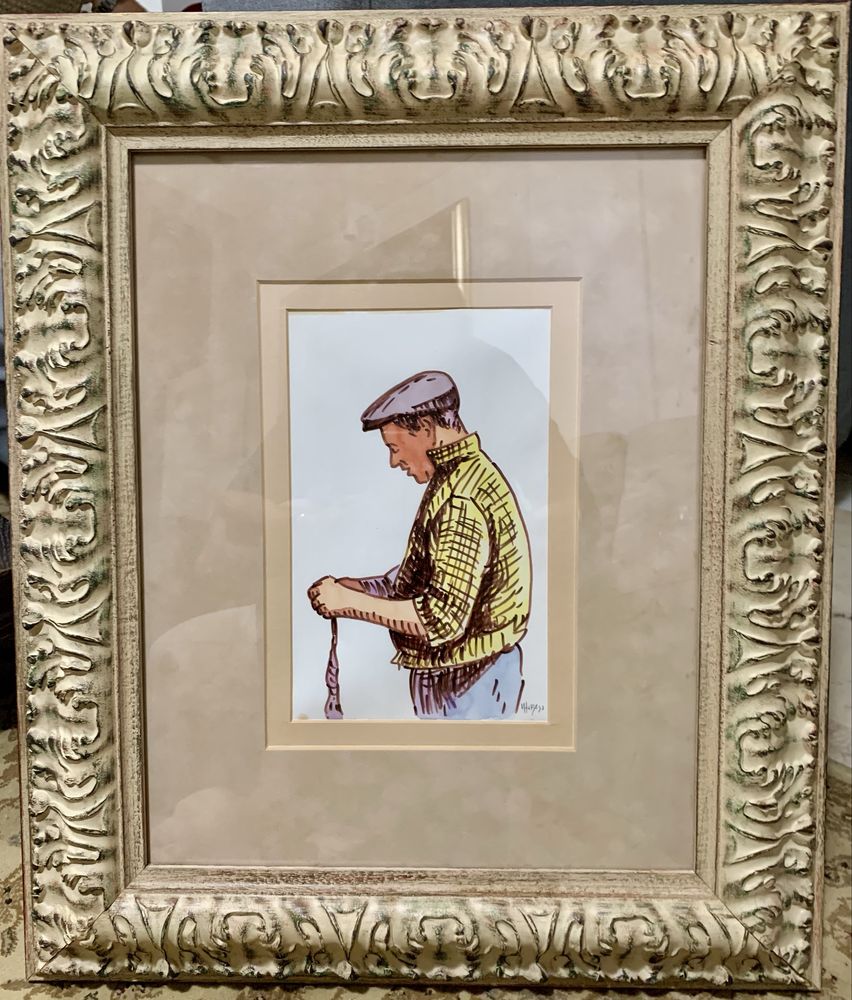 Original oleo sobre tela Roberio Chora