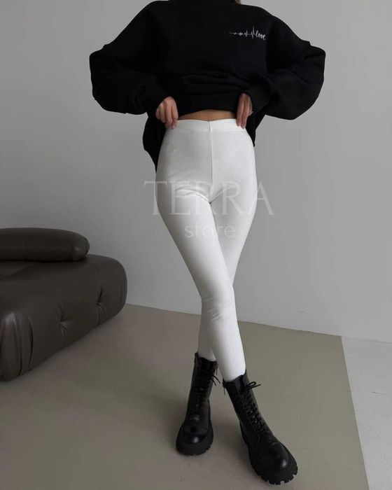 Лосини на подвійному флісі теплі "Black Friday"